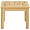 vidaXL Table basse de jardin 45x45x36 cm Bois solide d'acacia