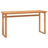 vidaXL Bureau 120x45x75 cm Bois de teck solide