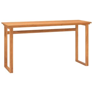 vidaXL Bureau 120x45x75 cm Bois de teck solide