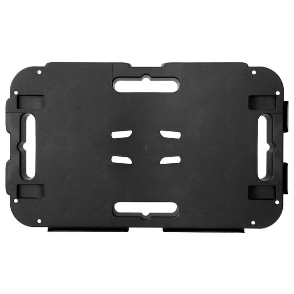 vidaXL Chariot de transport noir polypropylène 300 kg