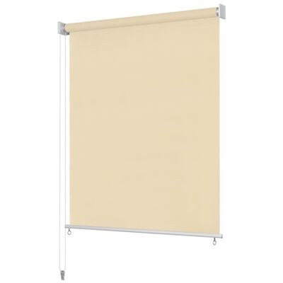 vidaXL Store roulant d'extérieur 160 x 230 cm Couleur crème