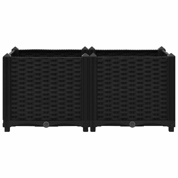 vidaXL Lit sur&eacute;lev&eacute; 80x40x38 cm Polypropyl&egrave;ne