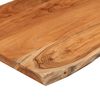 vidaXL Dessus de table 60x60x2,5 cm carr&eacute; bois massif acacia