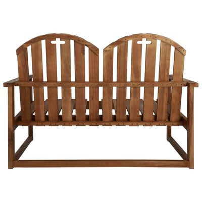 vidaXL Banc de jardin 110 cm Bois d'acacia solide