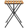 vidaXL Mobilier de bistro pliable 3 pcs Bois d'acacia solide