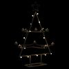 vidaXL Arbre de No&euml;l en m&eacute;tal pour d&eacute;coration noir 75 cm