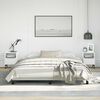 vidaXL Cadre de lit sans matelas gris clair California velours