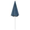 vidaXL Parasol de plage bleu 240 cm