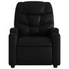 vidaXL Fauteuil inclinable de massage &eacute;lectrique noir similicuir