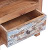 vidaXL Table de chevet 41x30x50 cm bois d'acajou massif