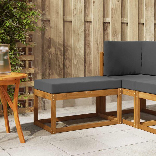 vidaXL Banc de Jardin Bois d'Acacia Massif Naturel