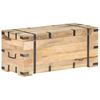 vidaXL Coffre 90x40x40 cm Bois solide de manguier