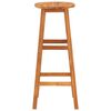 vidaXL Tabourets de bar lot de 4 bois d'acacia solide