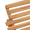 vidaXL Transat Marron 184 x 55 x 59 cm Bois de teck massif