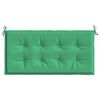 vidaXL Coussin de banc de jardin vert 120x50x4 cm tissu oxford