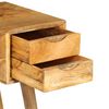 vidaXL Bureau Bois de manguier massif 115 x 47 x 76 cm