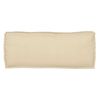 vidaXL Coussin Beige 100 x 40 x 8 cm Tissu Oxford