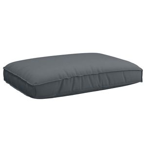 vidaXL Coussin Anthracite 120 x 80 x 12 cm Tissu Oxford