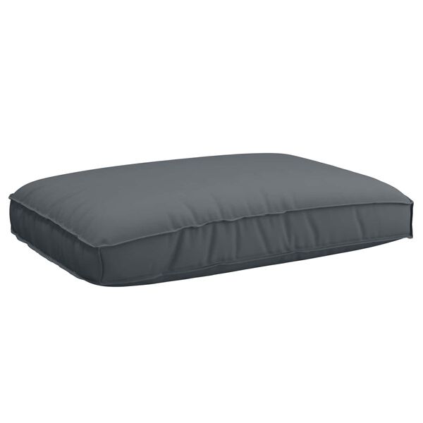 vidaXL Coussin Anthracite 120 x 80 x 12 cm Tissu Oxford