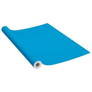 vidaXL Film autoadh&eacute;sif pour meubles Azur&eacute; 500x90 cm PVC