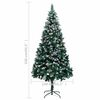 vidaXL Arbre de No&euml;l artificiel avec LED/boules pommes de pin 240cm