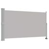 vidaXL Auvent lat&eacute;ral r&eacute;tractable de patio 140 x 300 cm Gris