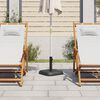 vidaXL Base de parasol pour m&acirc;ts &Oslash;32/35/38 mm 11 kg carr&eacute;