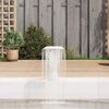 vidaXL Fontaine d'&eacute;tang Acier inoxydable 64 x 30 x 52 cm Argent&eacute;