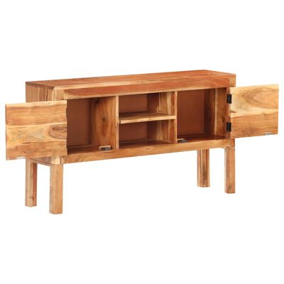 vidaXL Buffet 116x30x66 cm Bois d'acacia massif