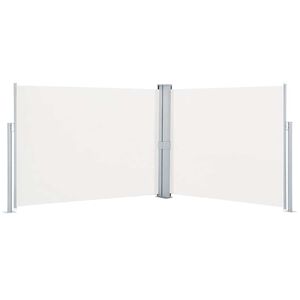 vidaXL Auvent lat&eacute;ral r&eacute;tractable Cr&egrave;me 170 x 1000 cm