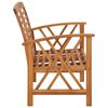 vidaXL Banc de jardin 119 cm bois d'acacia solide