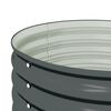 vidaXL Lit sur&eacute;lev&eacute; de jardin 80x80x44 cm Acier galvanis&eacute; Gris