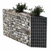 vidaXL Panier de gabion Acier galvanis&eacute; 120x30x100 cm