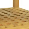 vidaXL Table basse 60x60x40 cm Bois massif de teck