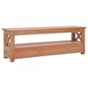 vidaXL Table basse 100x55x46 cm bois d'acajou massif