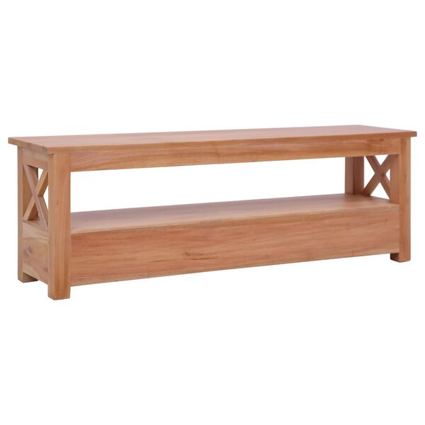 vidaXL Table basse 100x55x46 cm bois d'acajou massif