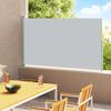 vidaXL Auvent lat&eacute;ral r&eacute;tractable de patio 220x300 cm Gris