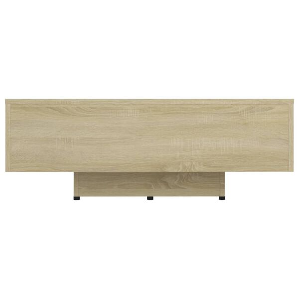 vidaXL Table basse Chêne sonoma 85x55x31 cm Bois d'ingénierie