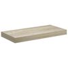 vidaXL &Eacute;tag&egrave;re murale flottante ch&ecirc;ne 50x23x3,8 cm MDF