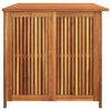 vidaXL Boîte de rangement de jardin 150x80x75 cm bois massif d'acacia