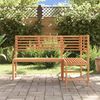 vidaXL Banc d'angle de jardin 140 cm Bois solide d'acacia