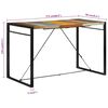 vidaXL Table de bar 175x90x110 cm bois massif de r&eacute;cup&eacute;ration