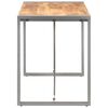 vidaXL Table &agrave; d&icirc;ner 120x60x75 cm Bois de manguier massif brut