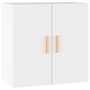 vidaXL Armoire murale Blanc 60x30x60 cm Bois d'ing&eacute;nierie