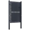 vidaXL Portail de jardin en acier 100 x 125 cm anthracite