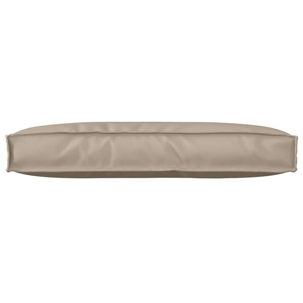 vidaXL Coussin Taupe 80 x 40 x 12 cm Tissu Oxford