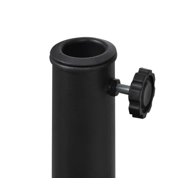 vidaXL Socle de parasol rond Résine