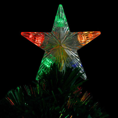 vidaXL Sapin de Noël artificiel avec support/LED 64 cm fibre optique