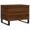 vidaXL Table basse Chêne marron 60x44,5x45 cm Bois d'ingénierie
