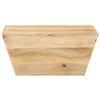 vidaXL Table basse en forme de V 66x66x30 cm Bois de manguier massif